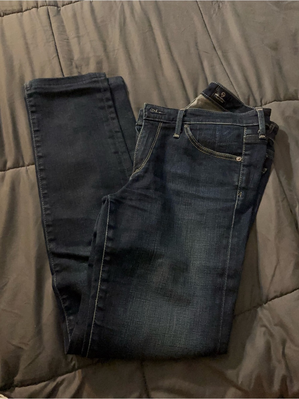 AG Adriano Goldschmied Women's Dark Blue Skinny Jeans